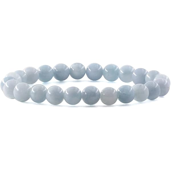 Pulsera Labradorita Destello Azul 8mm