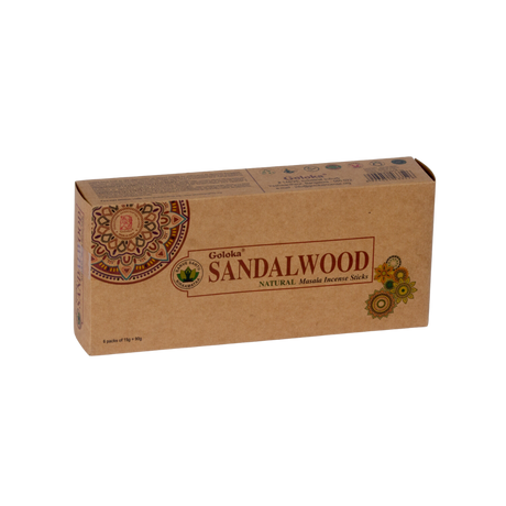 Incienso Orgánico Sandalwood - Goloka