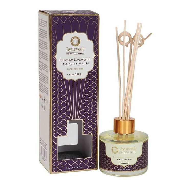 Difusor Aromatico de Varilla Ayurveda Lavanda y Lemongrass - Song of India