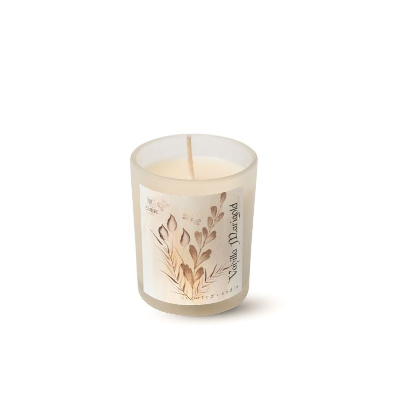 Vela Aromática Vaso Calendula Vainilla- Lumiere du Ciel