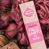 Sahumerio Palo Santo con Rosas