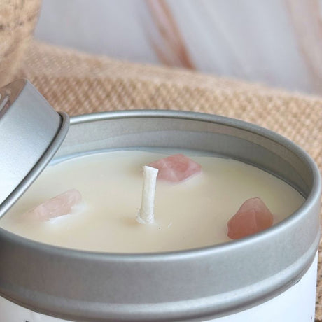 Vela Crystal Energy Amor Puro 80gr