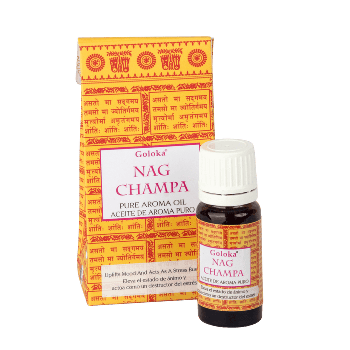 Aceite Aromático Nag Champa - Goloka