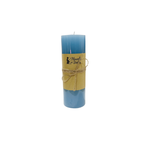 Velón Azul - 20x7 cms