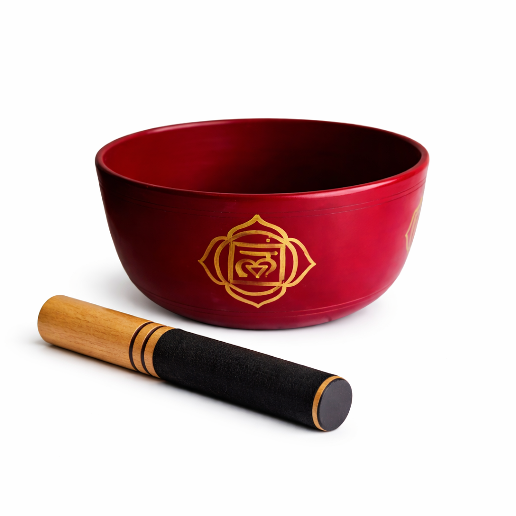 Cuenco Tibetano Rojo LAM 18 cm