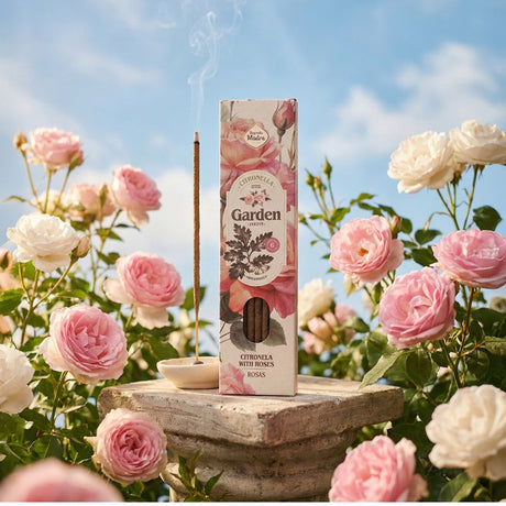 Sahumerio Garden Citronella - Rosas