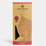Mini Sahumerio Tibetano Rosa Real - Aromanza