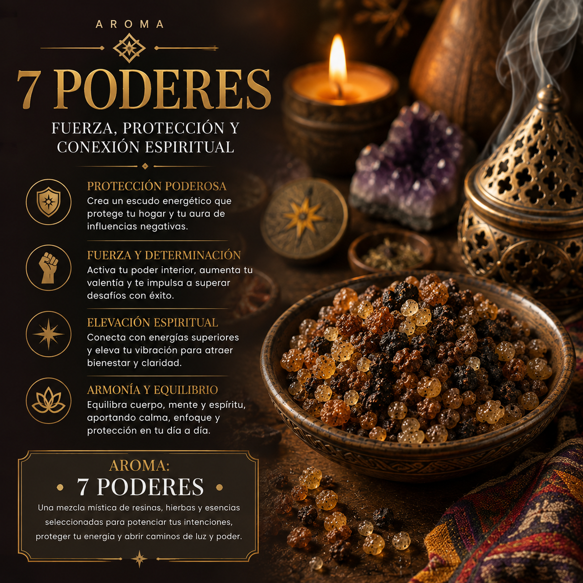 Incienso Fit 7 Poderes