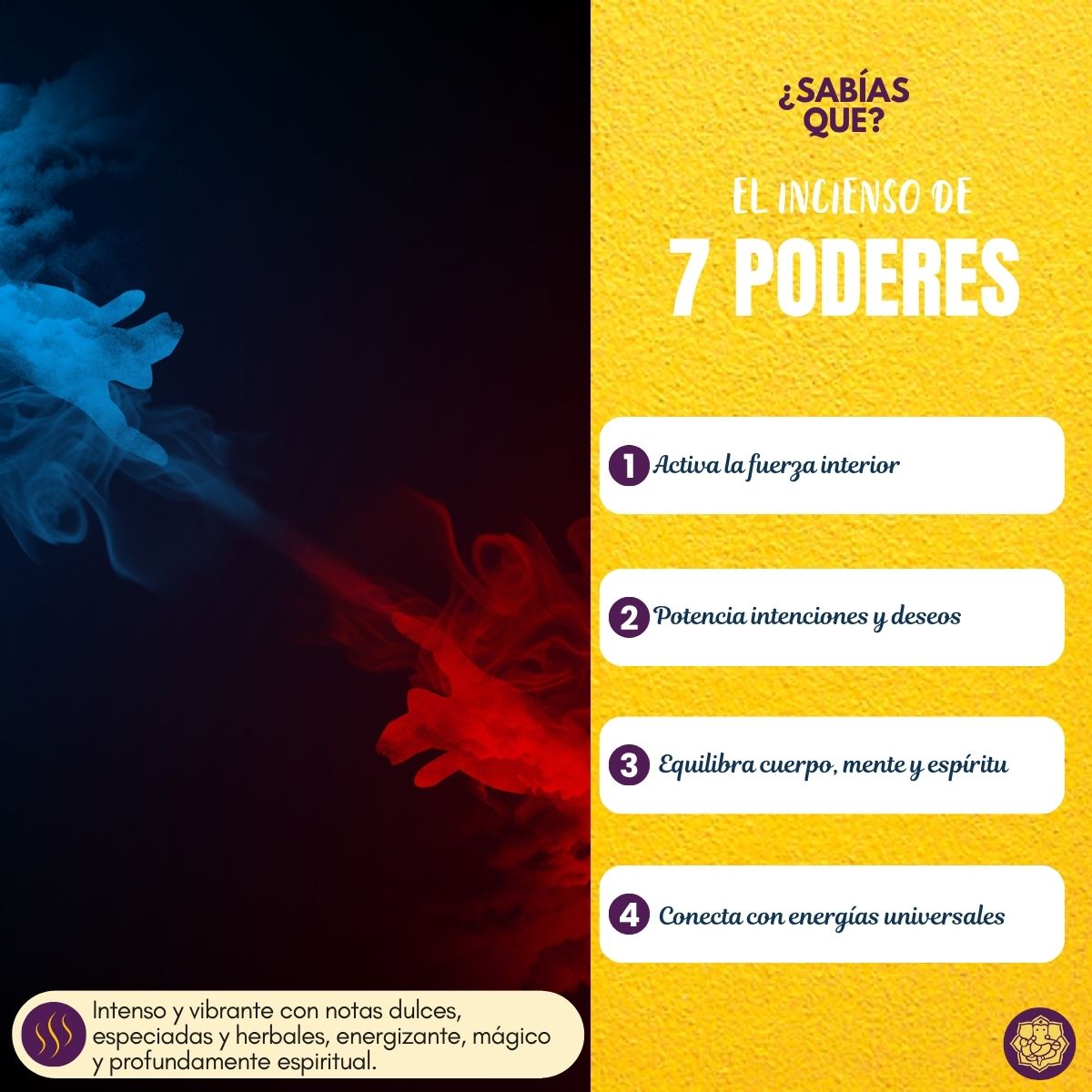 Incienso Masala Frutal 7 Poderes- Parimal
