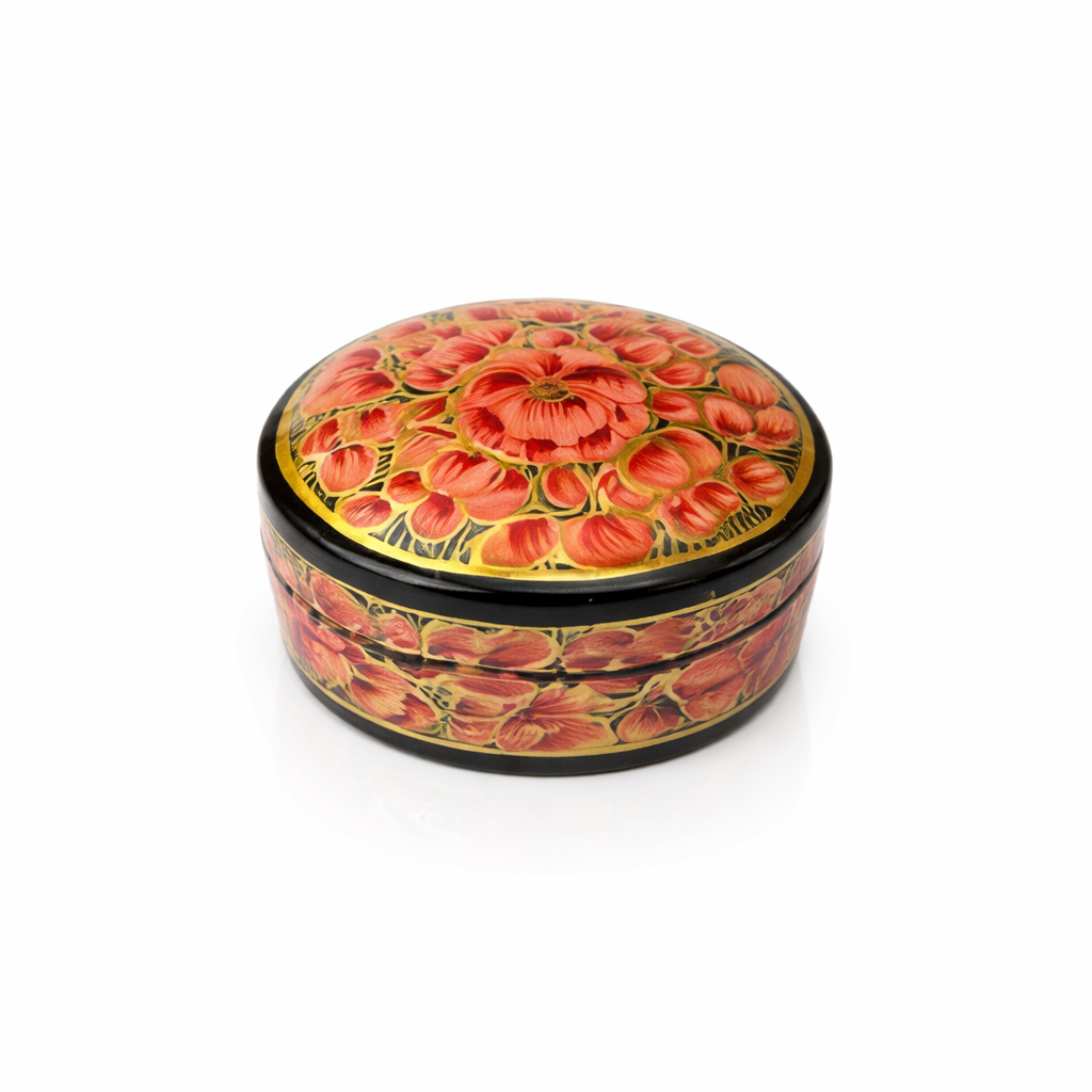 Cajita de Sueños Oval Mini Flor Rosa