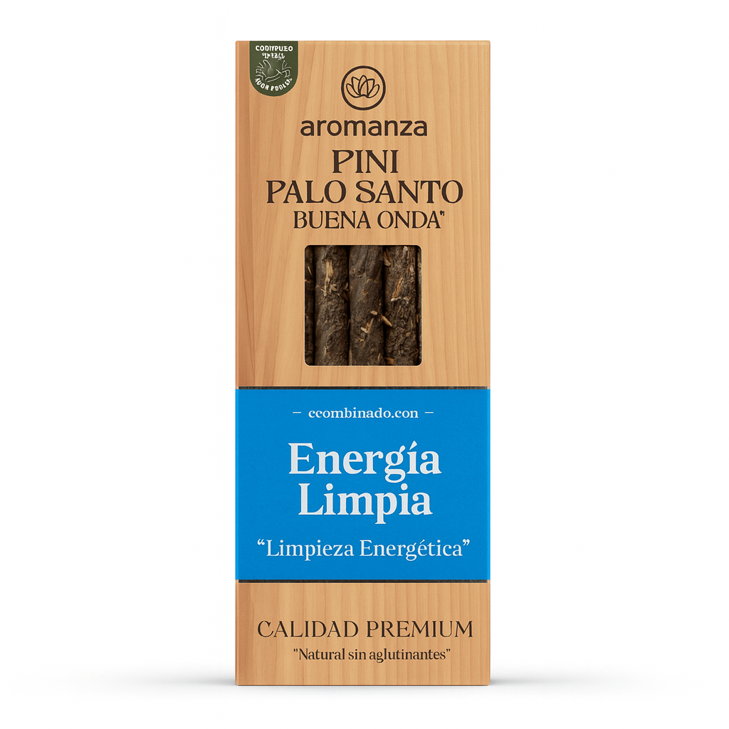 Palo Santo Buena Onda Energia Limpia - Aromanza