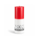 Velón Liso 7 Días Rojo Blanco - Santa Barbara