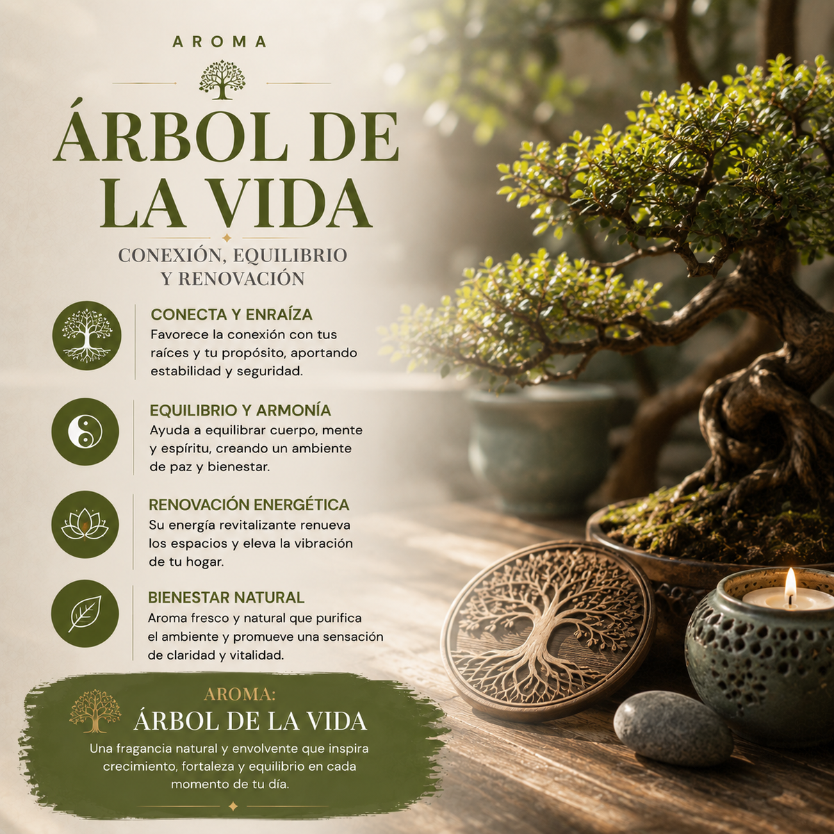 Incienso Árbol de la Vida