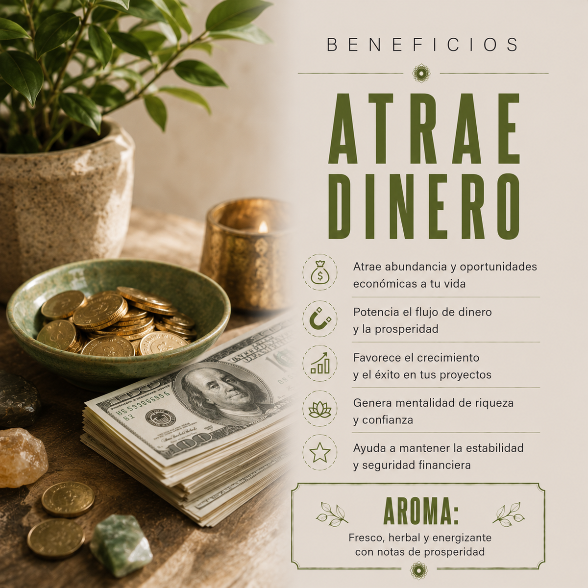 Incienso Masala Sorteo de Dinero