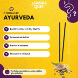 Incienso Natural Ayurveda Fit - Goloka