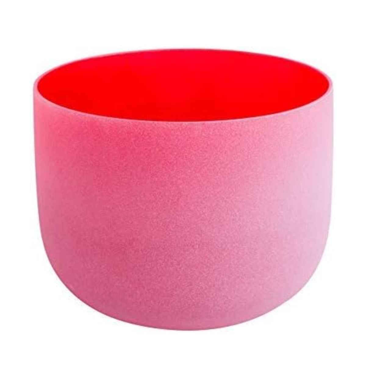 Cuenco Tibetano Cuarzo Rojo 12 Pulgadas Nota DO