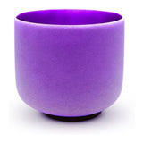 Cuenco Tibetano Cuarzo Violeta 10 Pulgadas Nota SI