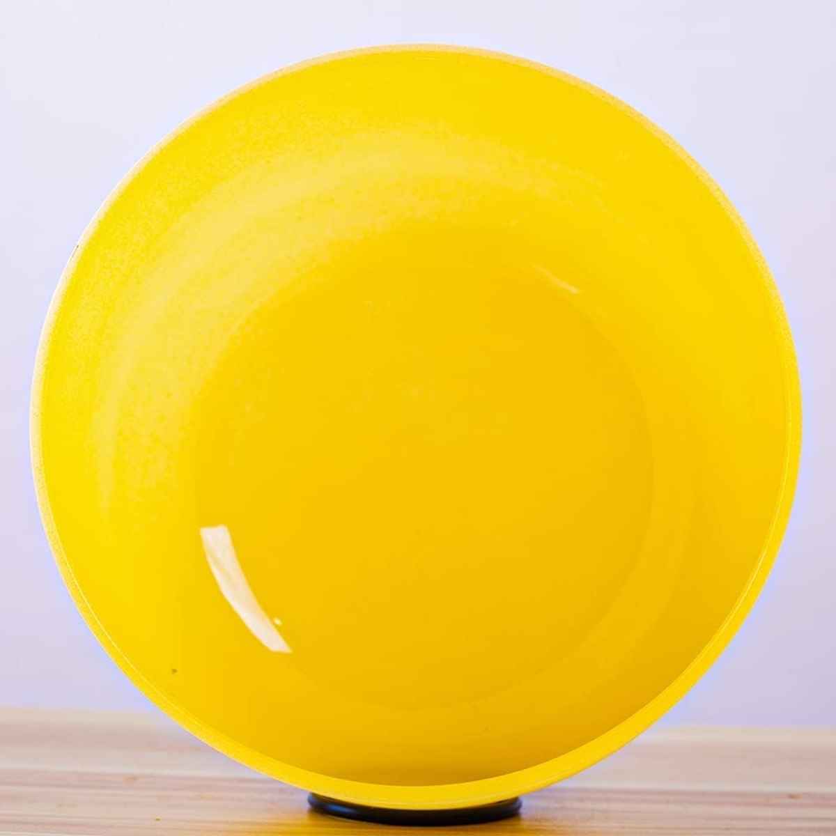 Cuenco Tibetano Cuarzo Amarillo 12 Pulgadas Nota MI