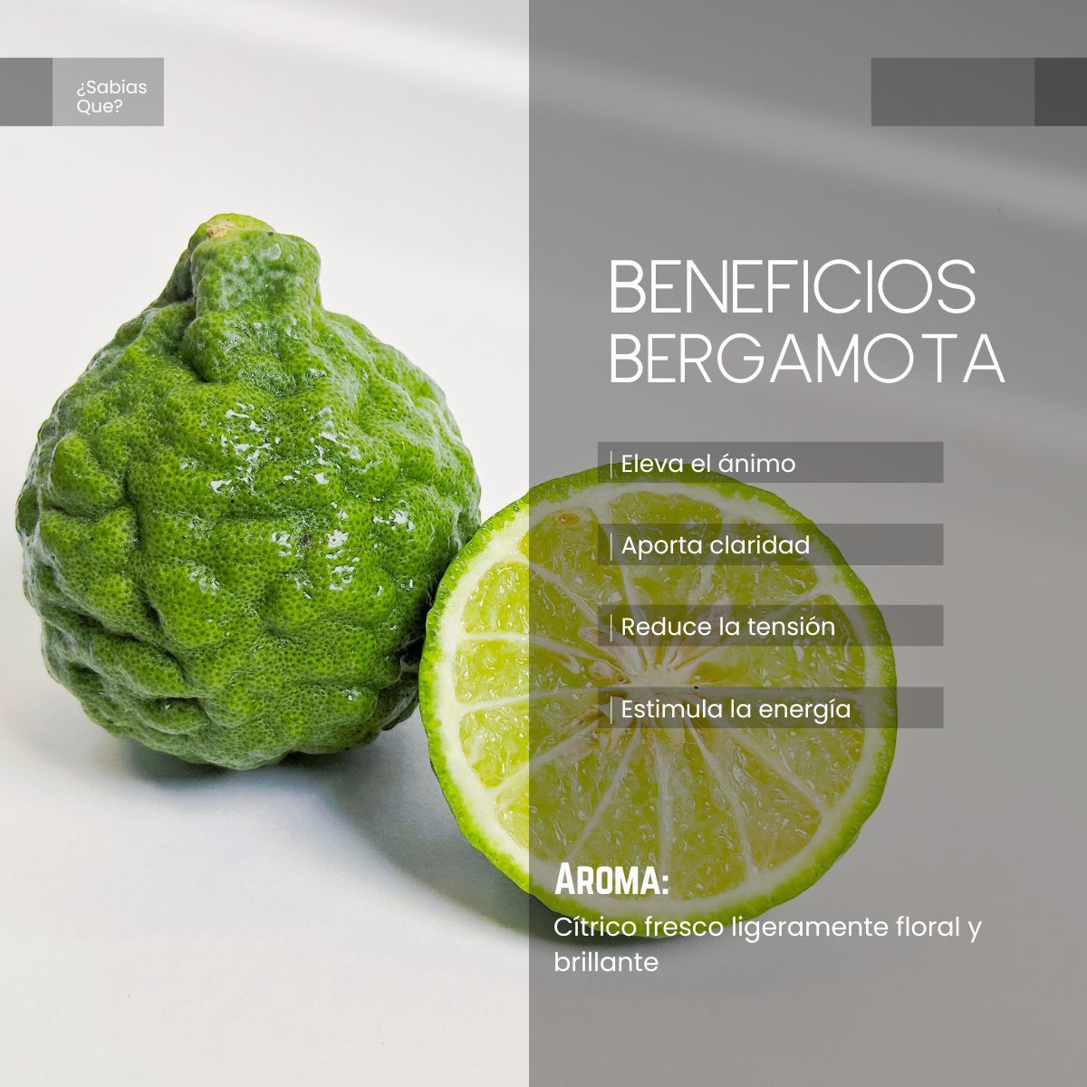 Aceite Aromatico de Bergamota