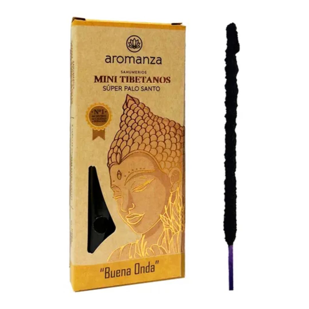 Mini Sahumerio Tibetano Súper Palo Santo  - Aromanza