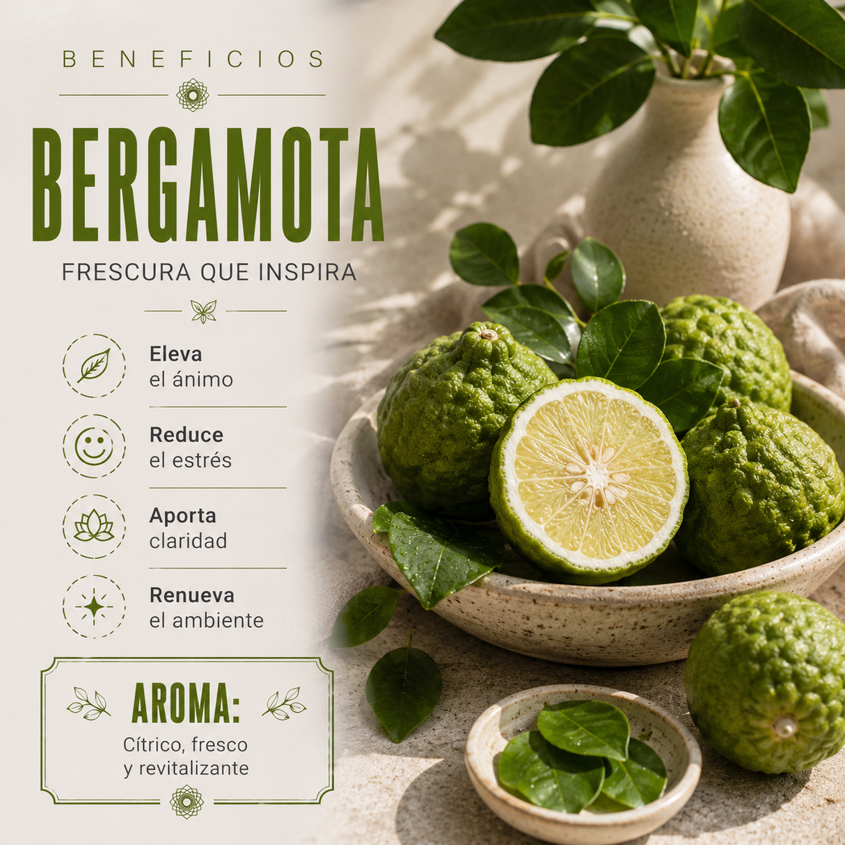 Aceite Aromático Bergamota