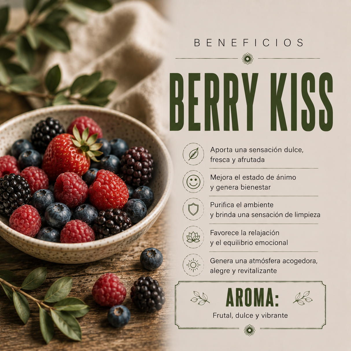 Aceite Esencial Berry Kiss