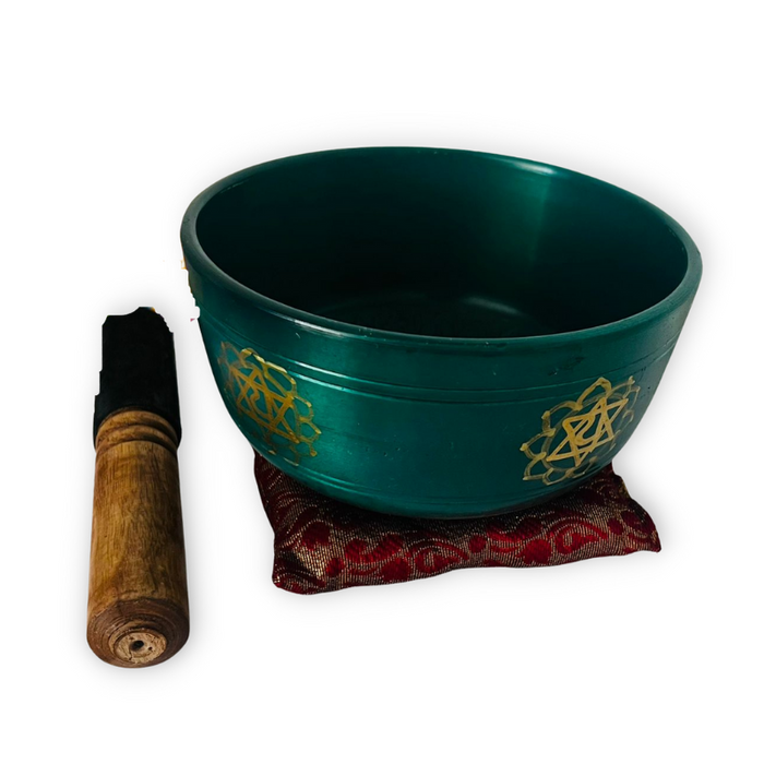Box Cuenco Tibetano 14 cm - Verde