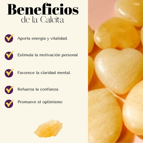 Pulsera Calcita Amarilla 6mm