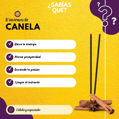 Incienso Sandalo Canela - Mavana