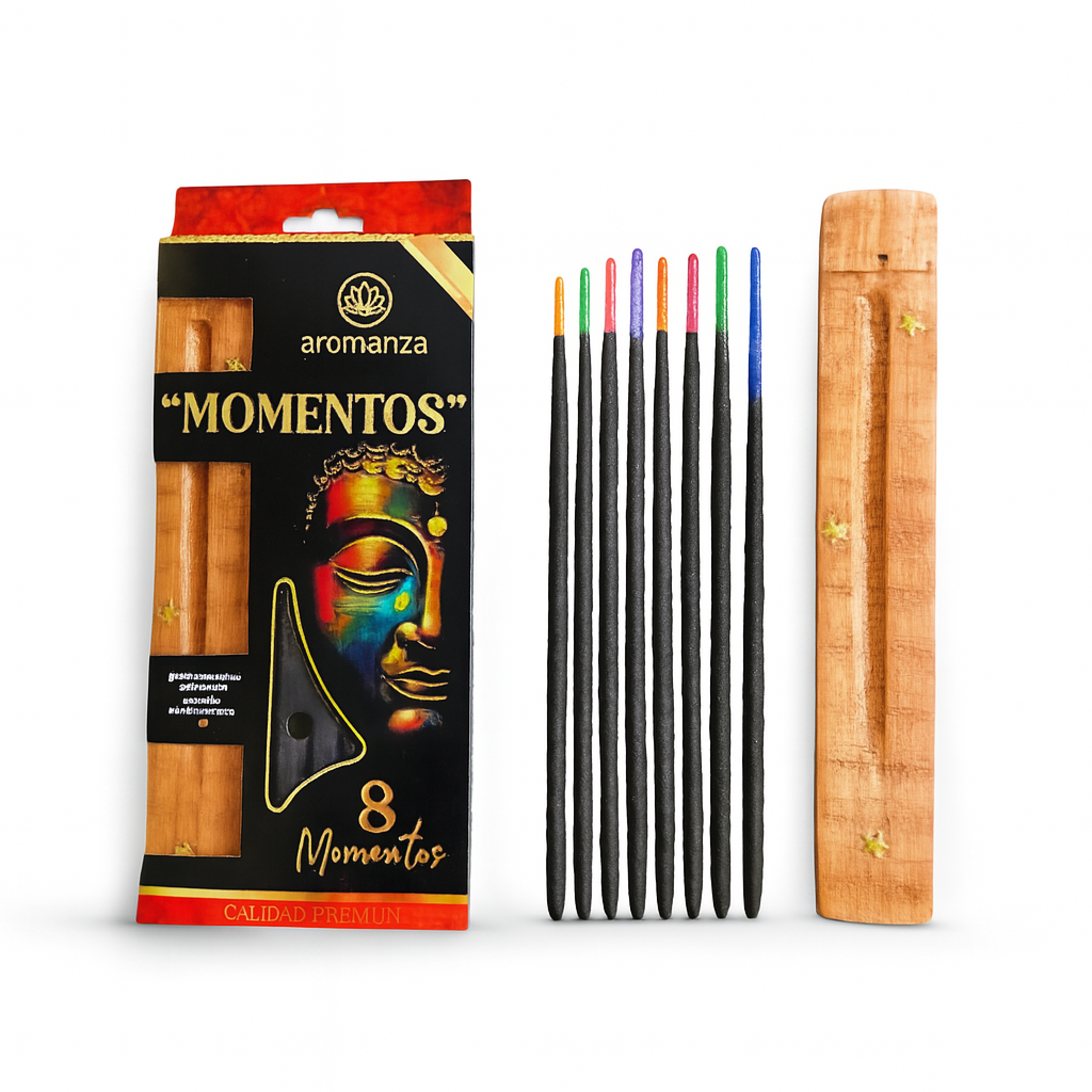 Caja Pack Sahumerios Momentos Aromanza
