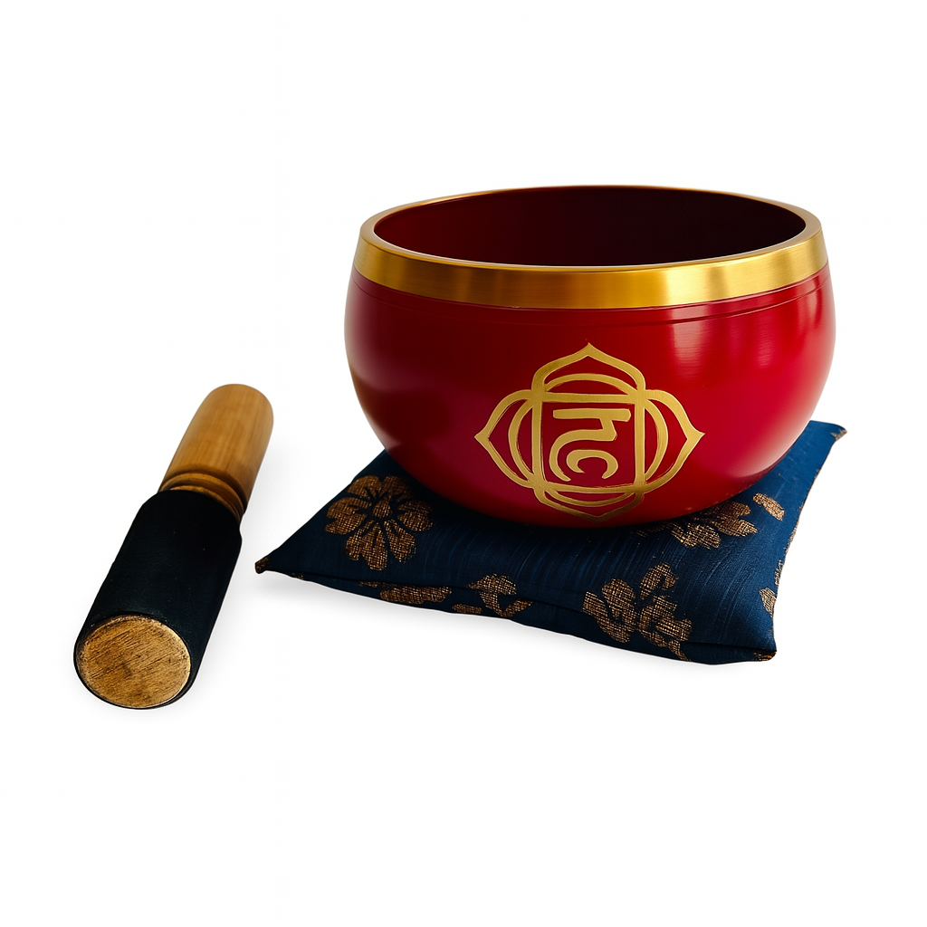 Box Cuenco Tibetano 11 cm - Rojo
