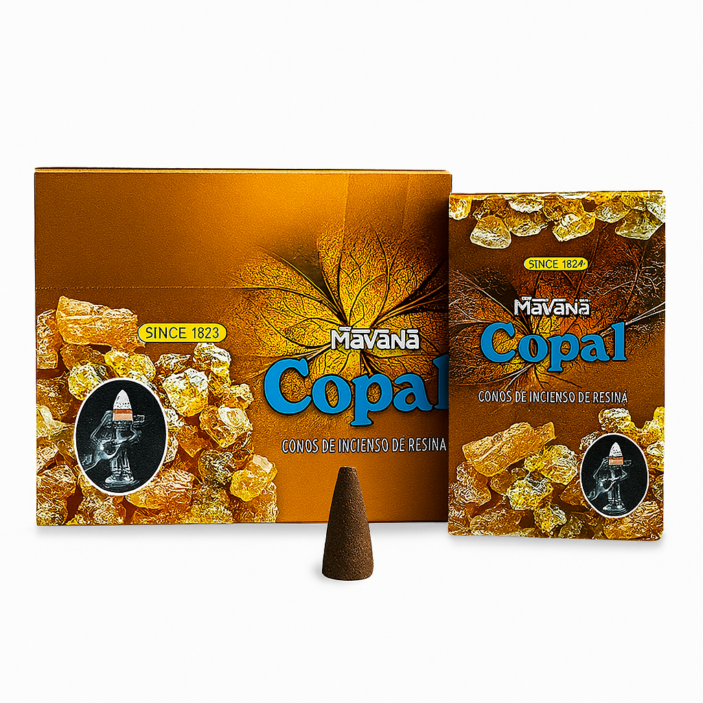 Incienso Cascada Copal 120 Conos - Mavana
