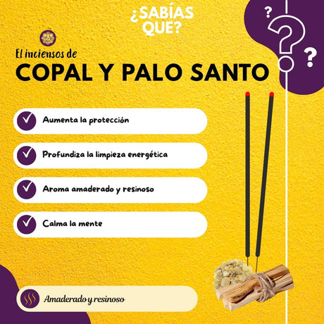 Incienso Copal Palo Santo - Parimal Hexagonal