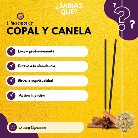 Incienso Natural Copal Canela - Alaukik