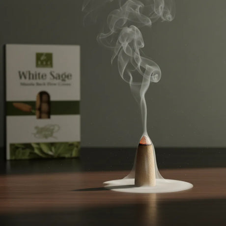 Incienso Cascada Salvia Blanca 120 conos