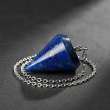 Péndulo Pirámide Lapislazuli Chico