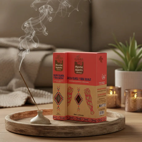 Incienso Salvia Blanca + Rosa Salvaje