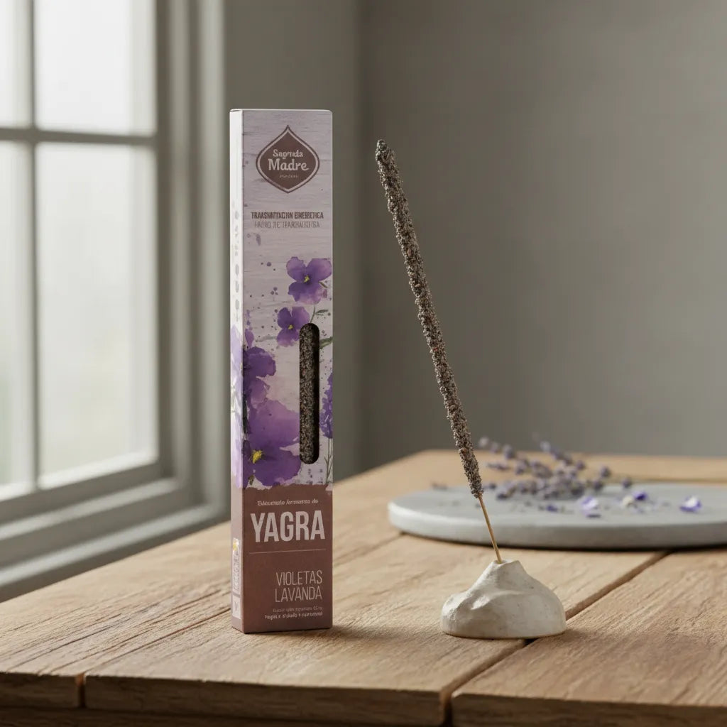 Sahumerio de Yagra Violeta Lavanda
