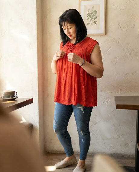Blusa Babli Salmon