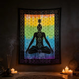 Tapiz Mural 7 Chakras