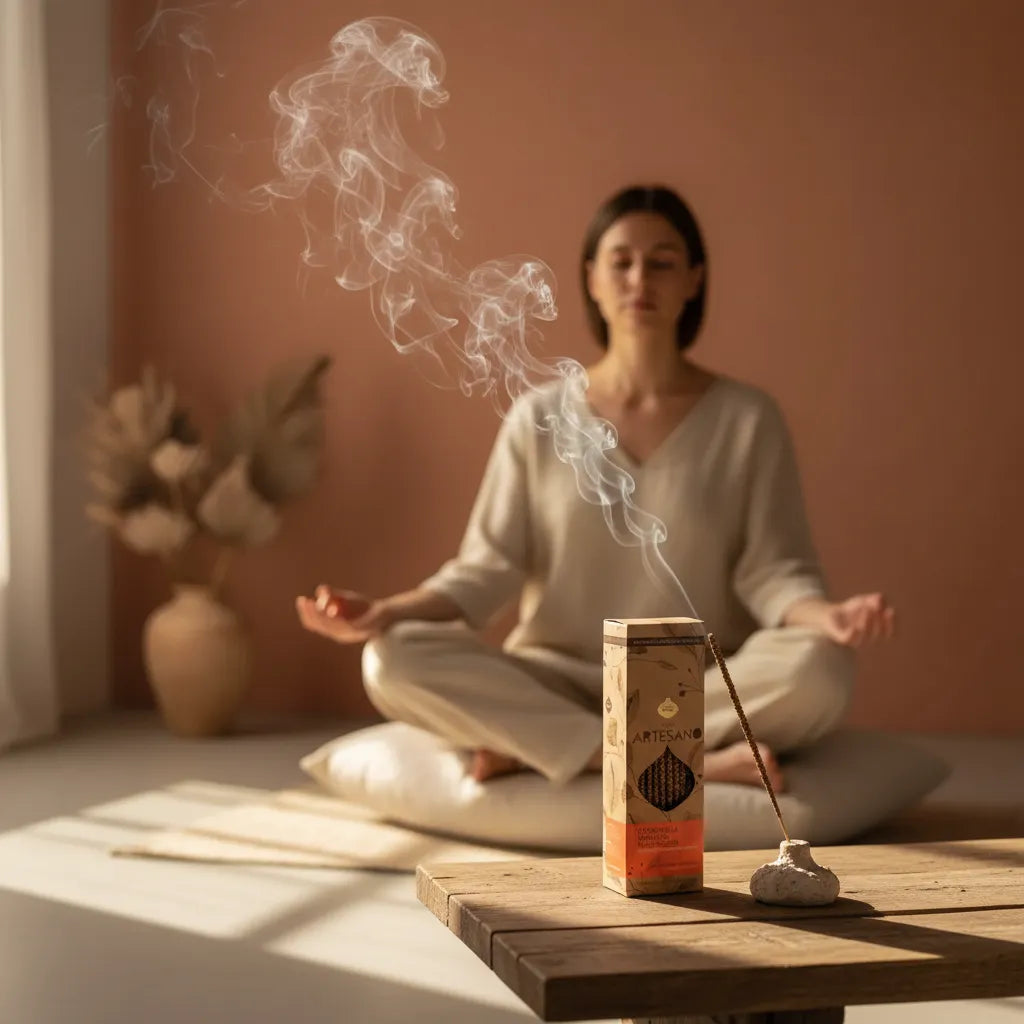 Sahumerio Artesano Citronela, Naranja y Palo Santo 30u