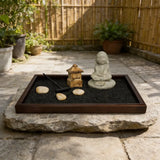Jardin Zen Arena de Cuarzo Negro