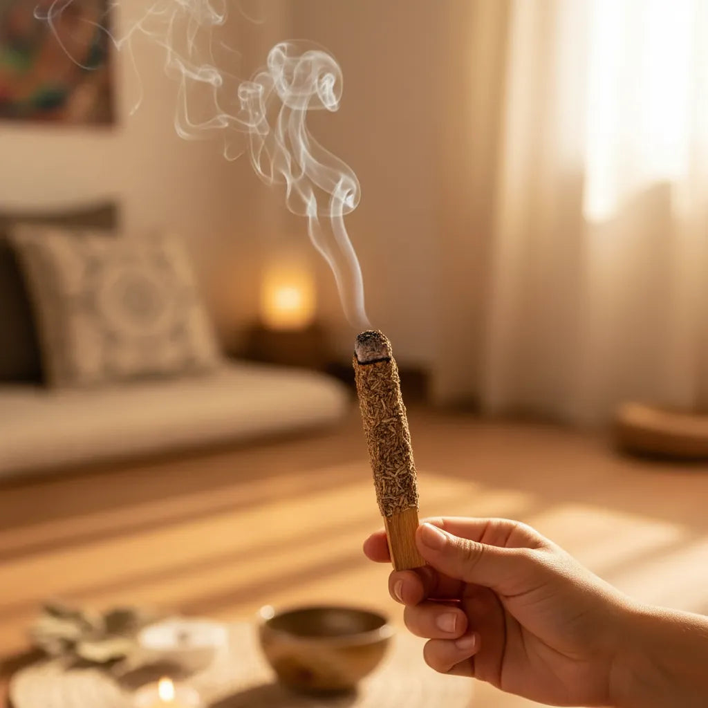 Stick de Palo Santo con Salvia Blanca