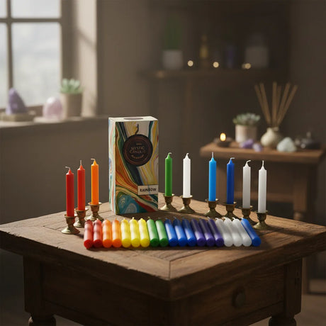 Pack Velas Místicas Arcoíris