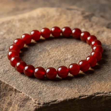 Pulsera Cornalina 8mm