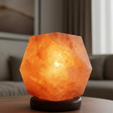 Lampara de Sal del Himalaya Diamante