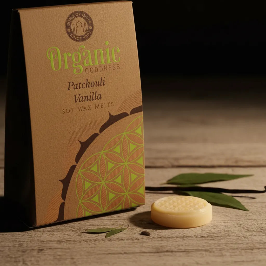 Pastilla Cera Aromática Pachulí Vainilla