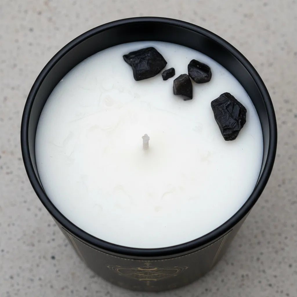 Vela Ojo de la Providencia con Piedras 120g