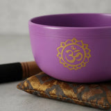 Cuenco Tibetano Morado 14 cm