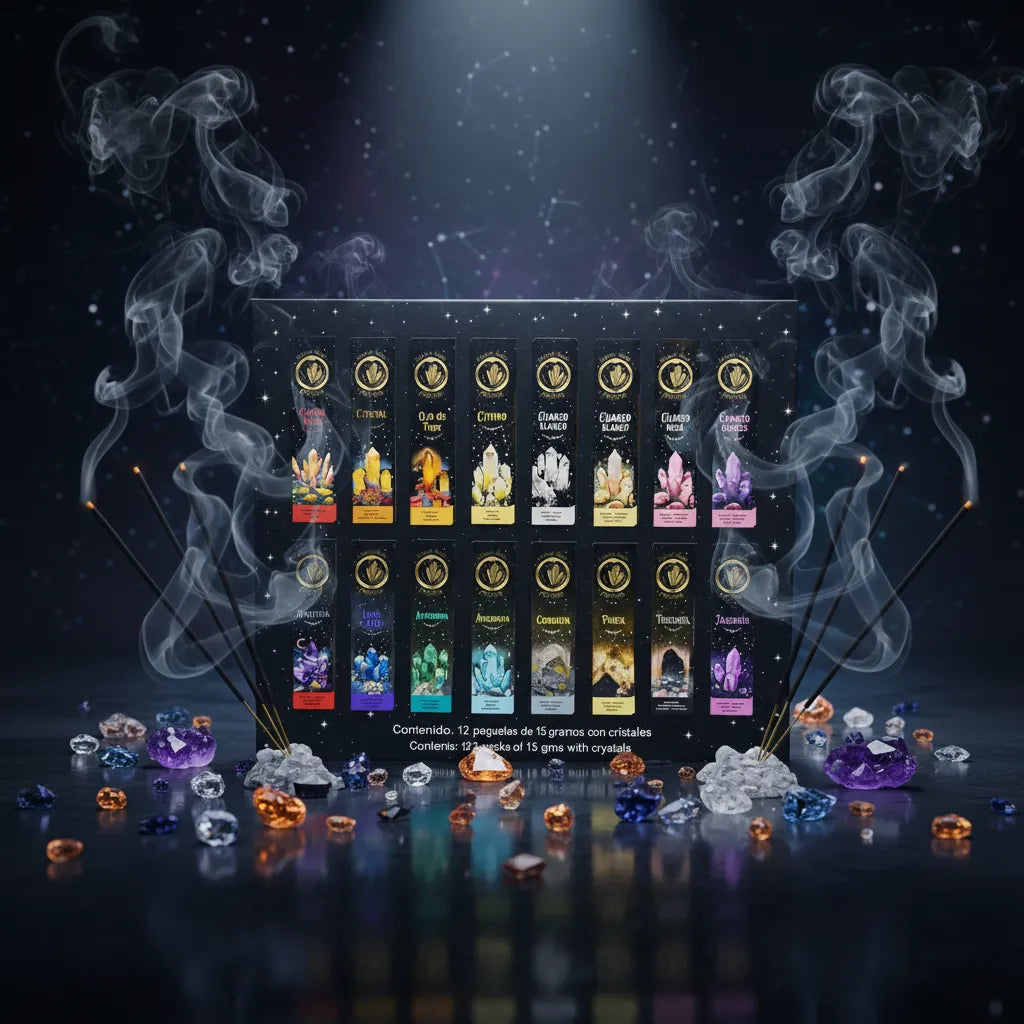 Pack Incienso Crystal Magic